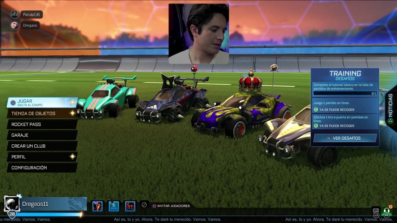 Juguemos Rocket League Juntos 🔴 Directo Dregaos