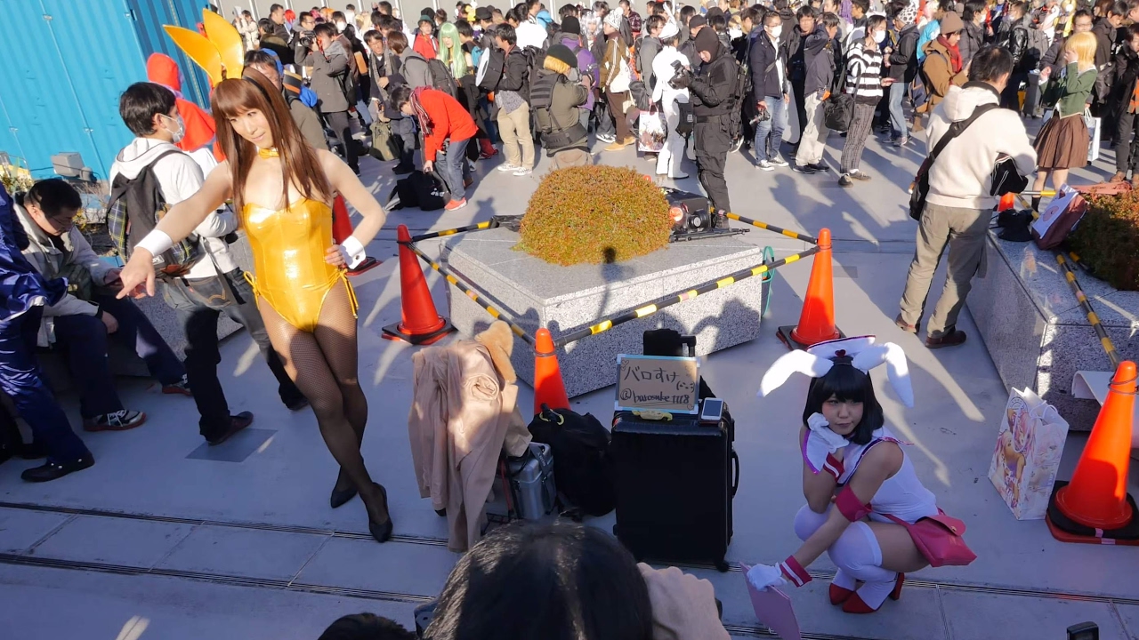 Cosplay at Tokyo BigSight Winter Comiket