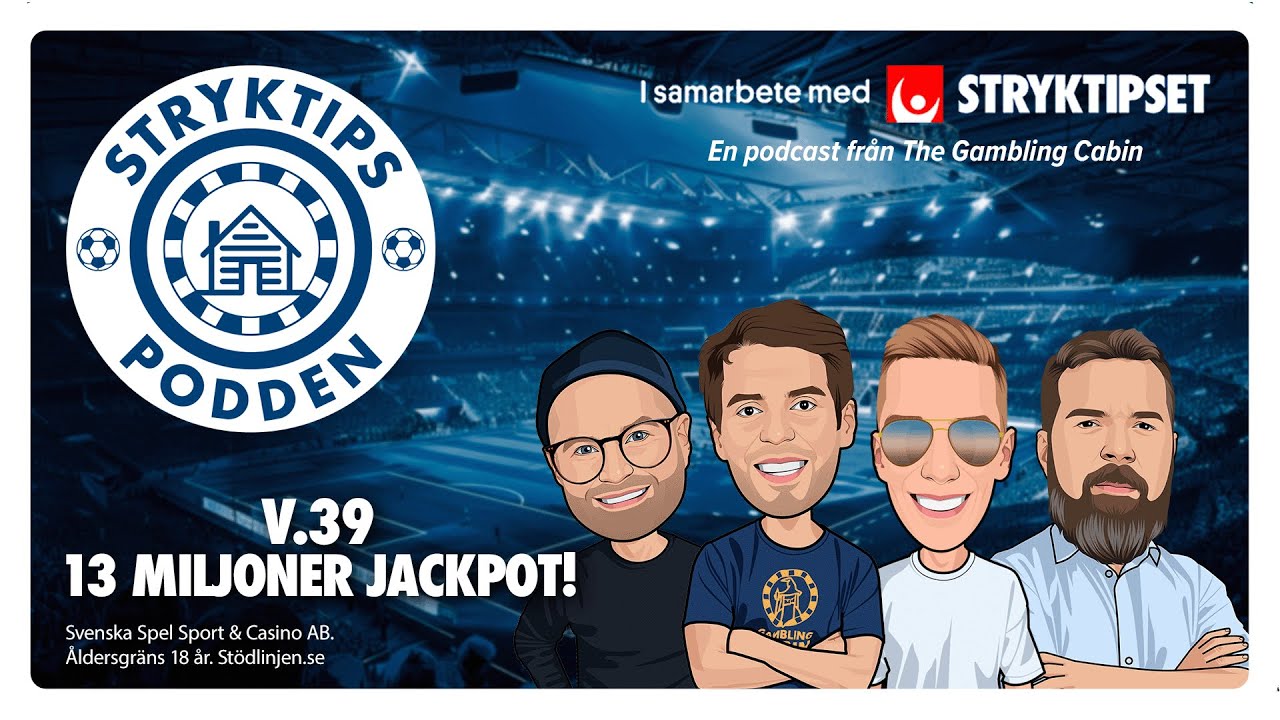 Stryktipset v.39 - 13 Miljoner Jackpot!