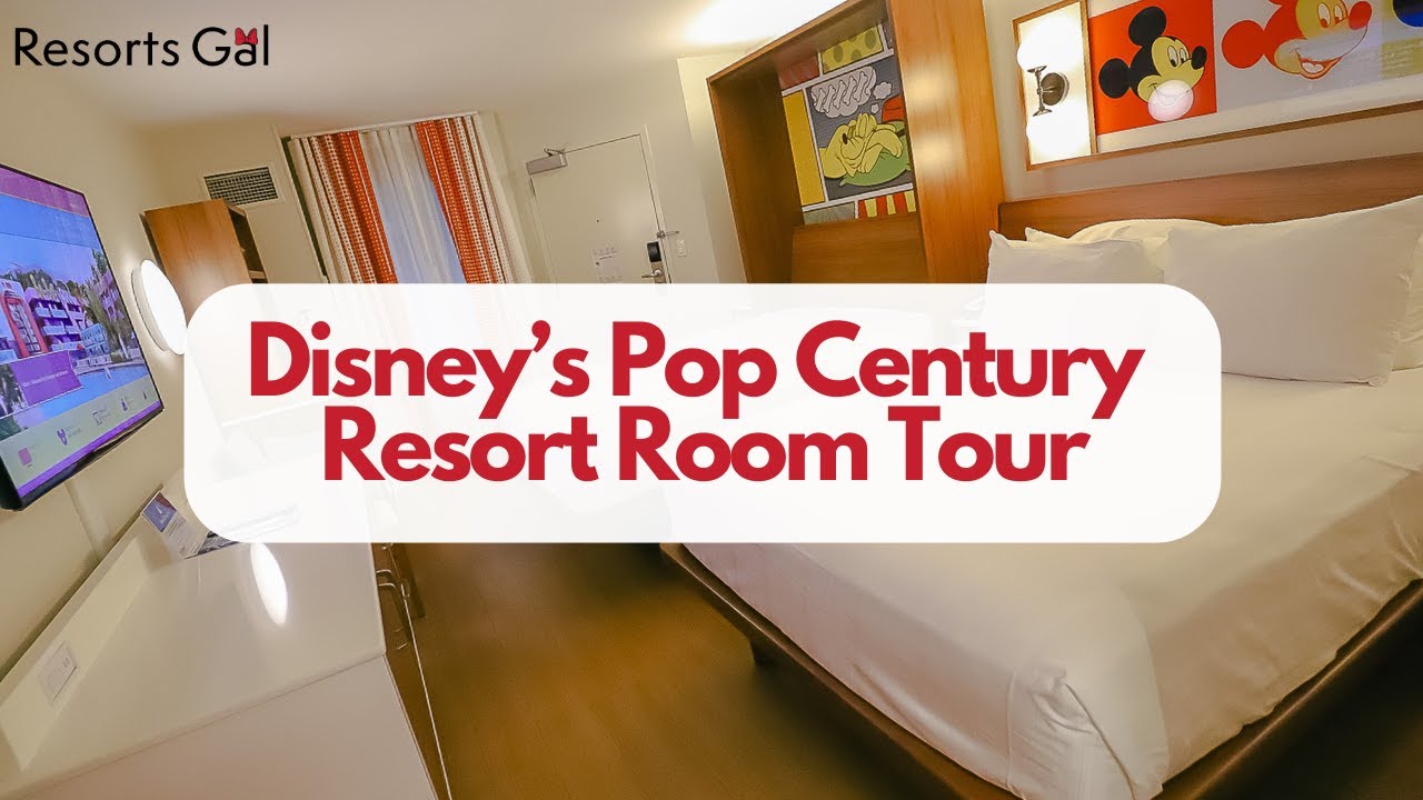 Disney's Pop Century Resort Room Tour (2024)