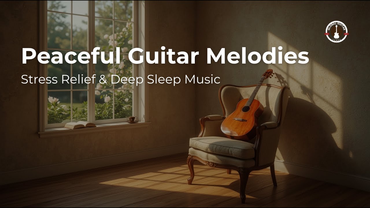 Peaceful Guitar Melodies | Stress Relief & Deep Sleep Music