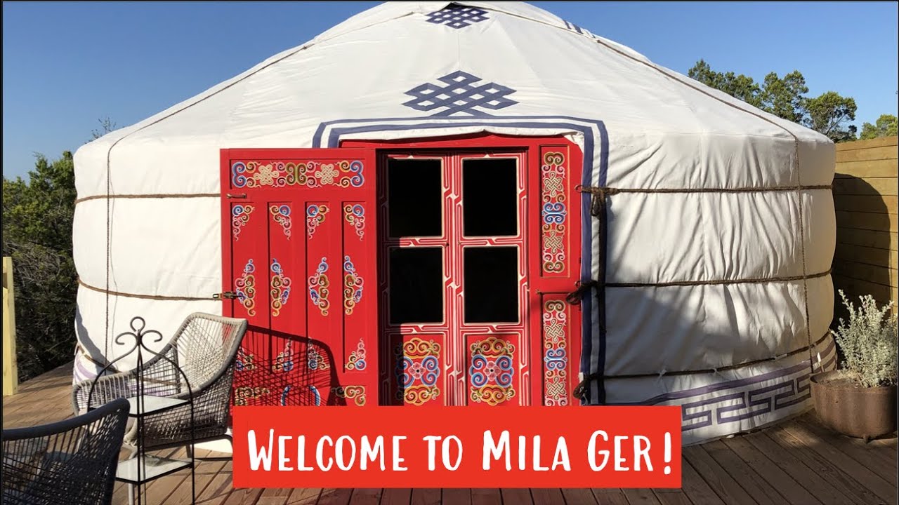 Welcome to Mila Ger at Yurtopia Wimberley!