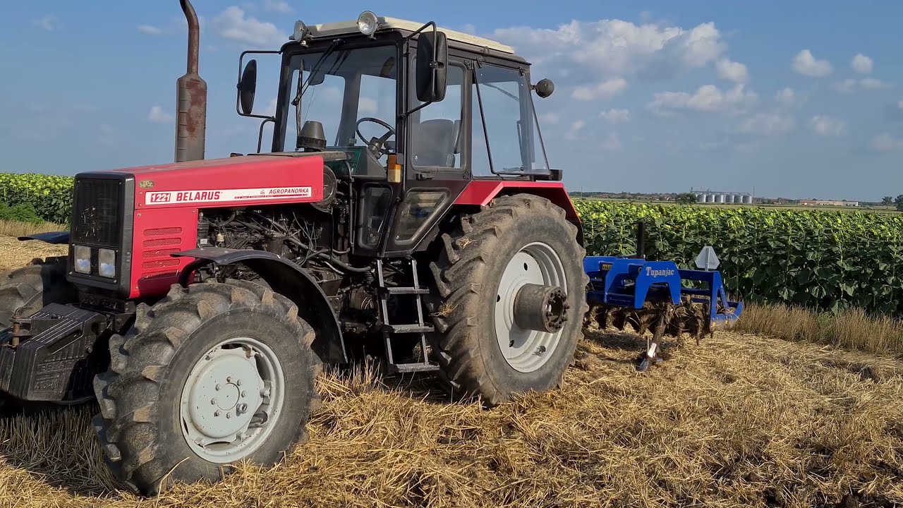 Podrivanje strnista MTZ 1221 & Tupanjac Subsoiling stubble