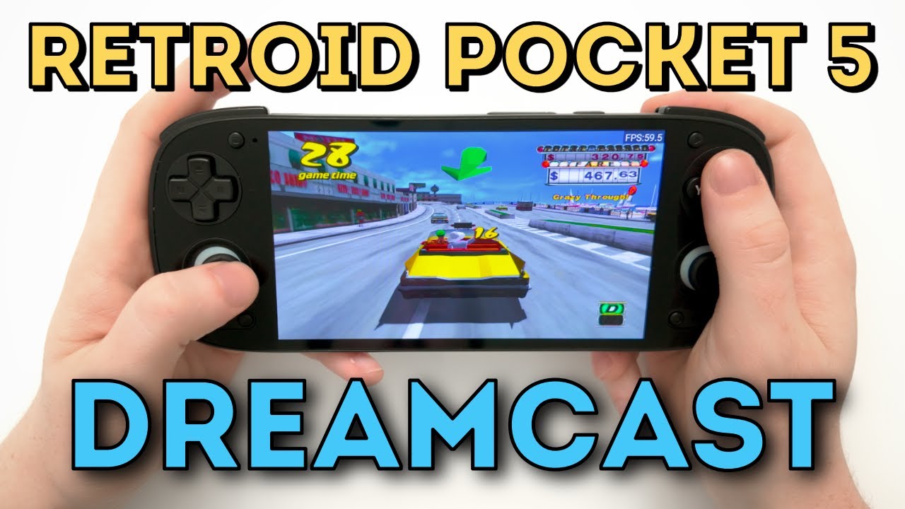 Retroid Pocket 5 Dreamcast Emulation