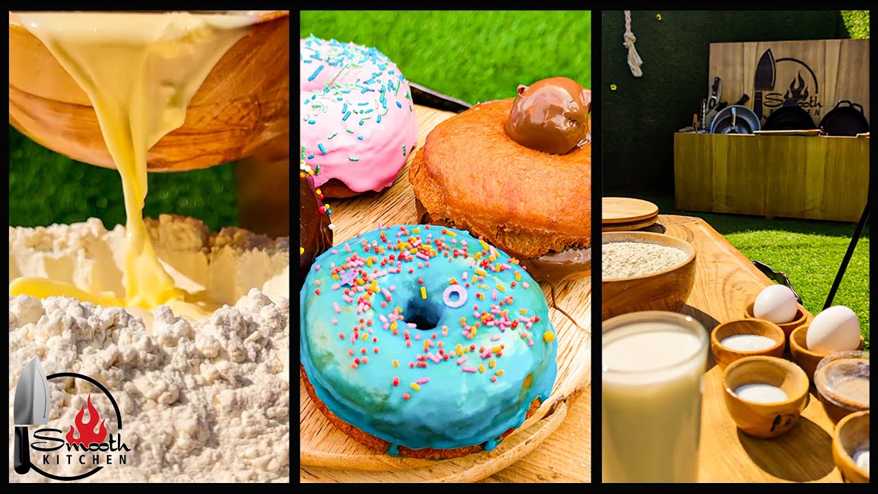 (12)طريقة عمل الدونتس الهش بطريقة سهلة - How to make home made donuts recipe with easy way