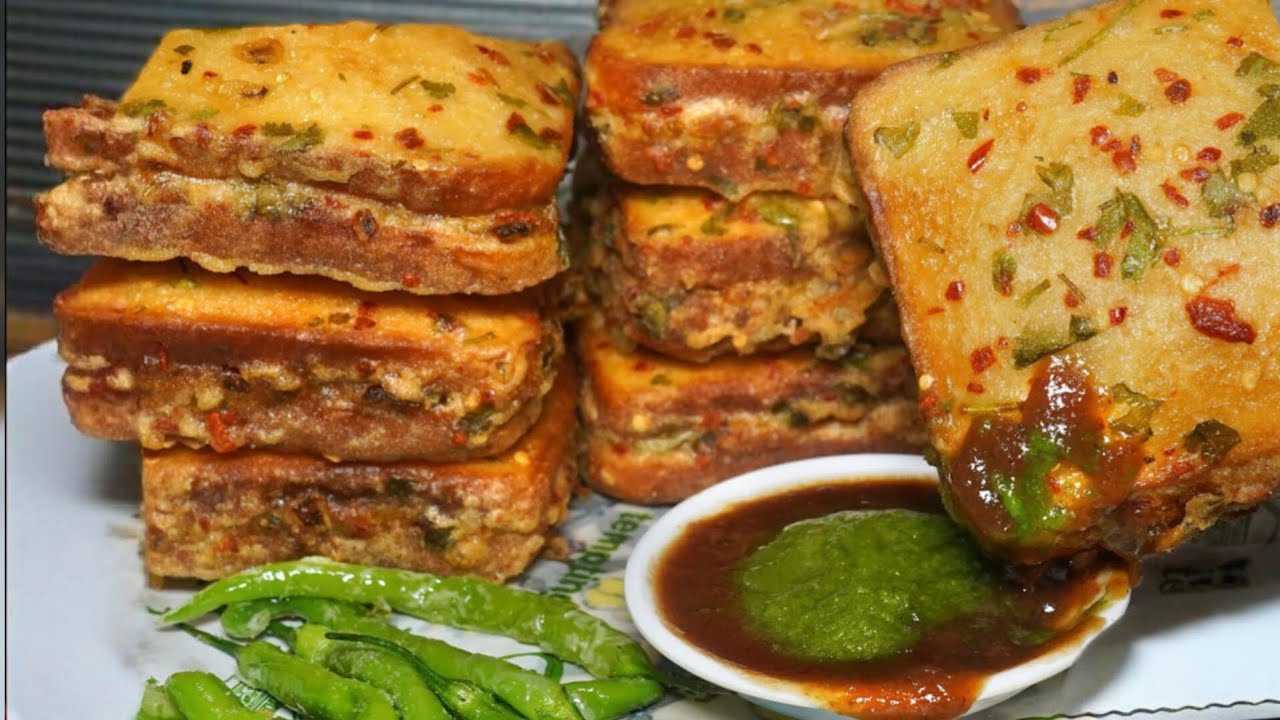 इफ्तार बाजार वाला रमजान स्पेशल क्रिस्पी ब्रेड पकोड़ा Iftar Special Crispy bread Pakoda Ramzan Recipe