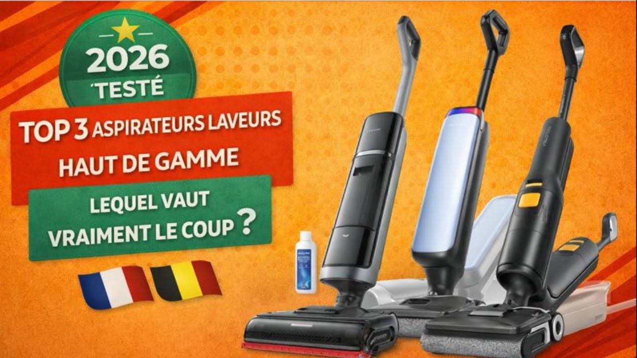 TOP 3 Aspirateurs Laveurs Haut de Gamme  | Comparatif & Avis – Lequel Vaut Vraiment le Coup ?