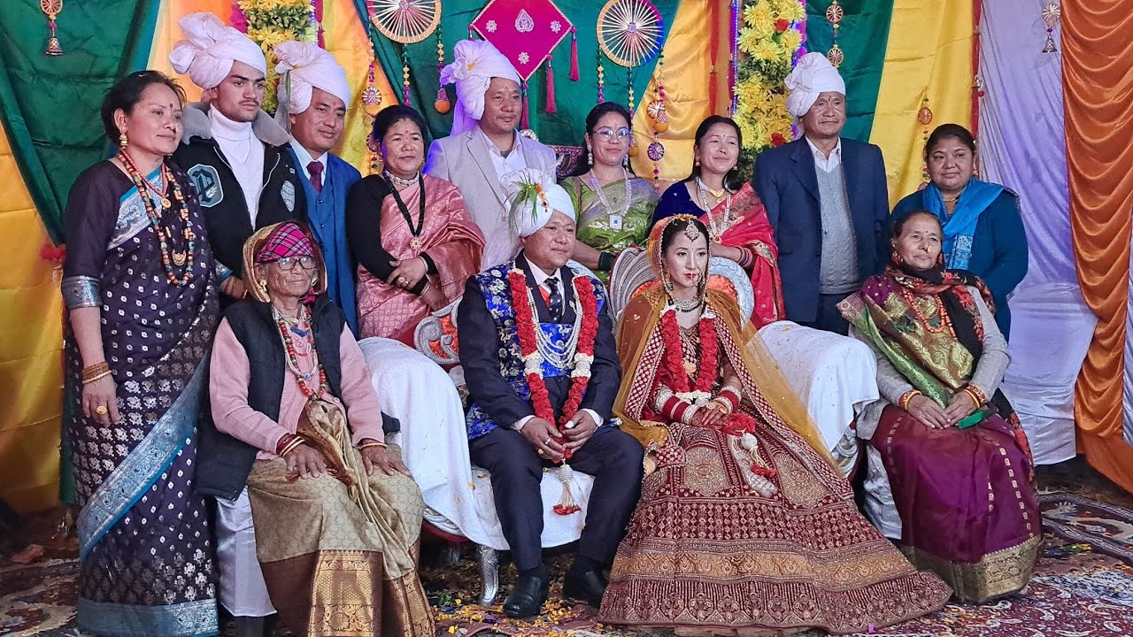 गरब्यांग से नाबी आयी बारात 💐💐🎊🤩 || रं शादी || पहाड़ी शादी || Rung Wedding ||