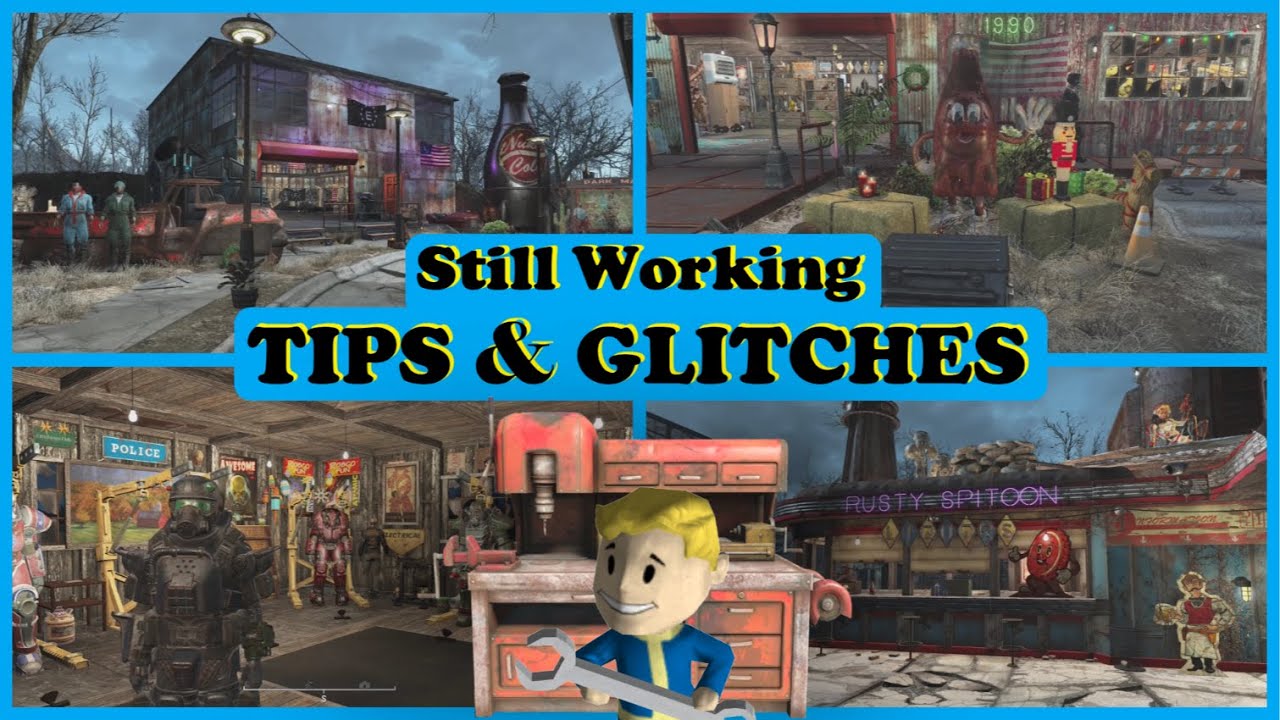Tips & Glitches for Building and more! - OP glitch still Working! 2024 - Fallout 4