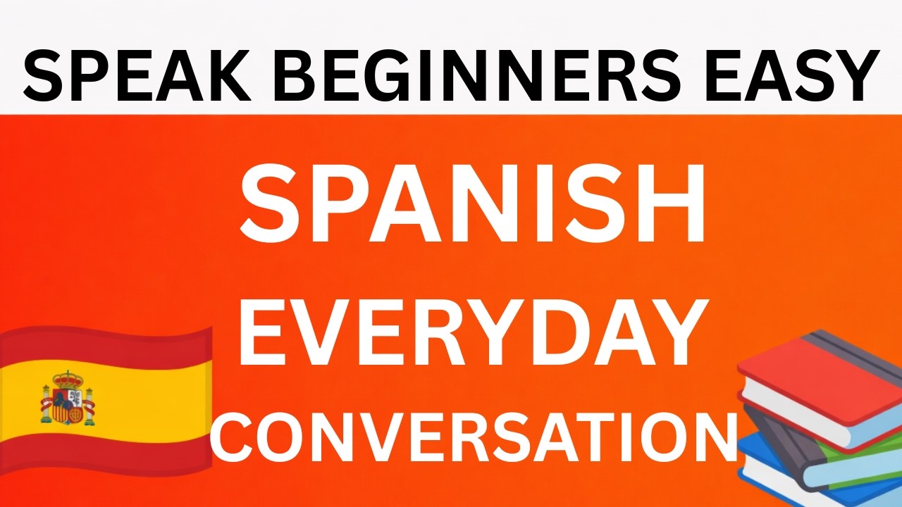 Slow Spanish Conversation Practice for Beginners | Speak Spanish Easily