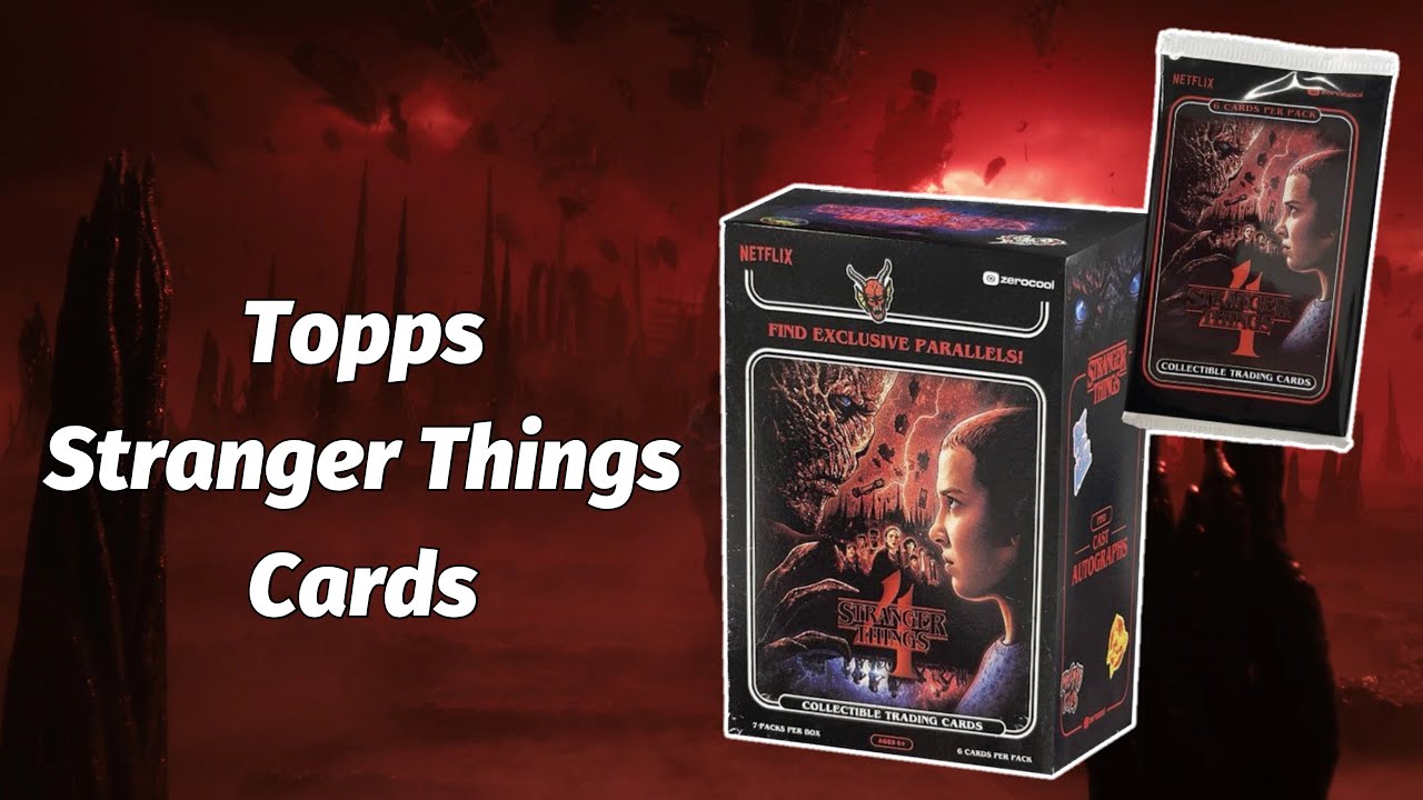 Are they worth it? Stranger Things 4 Topps Cards