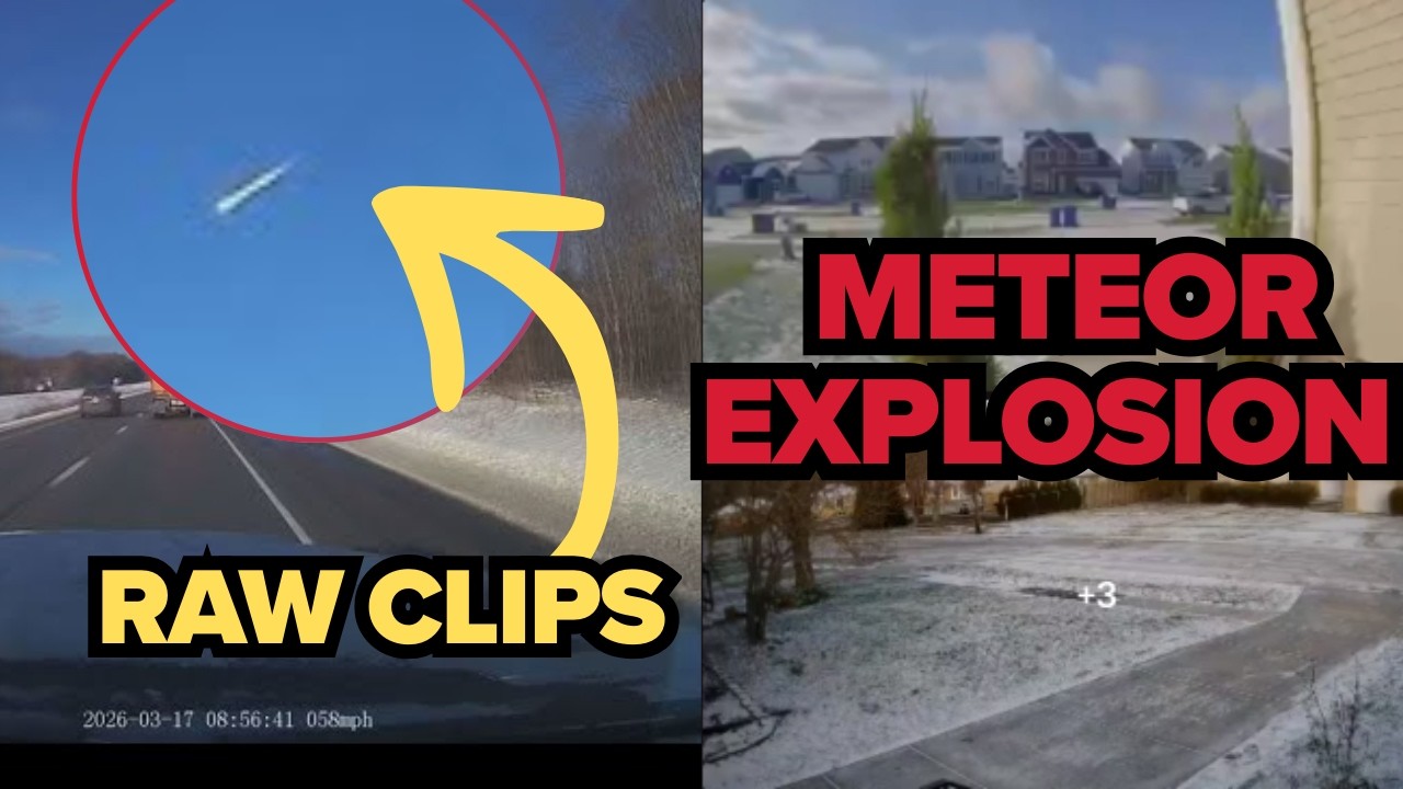 7-ton Meteor Explosion VIDS: Berea, North Ridgeville, West Park and I-80 near Ohio-PA line