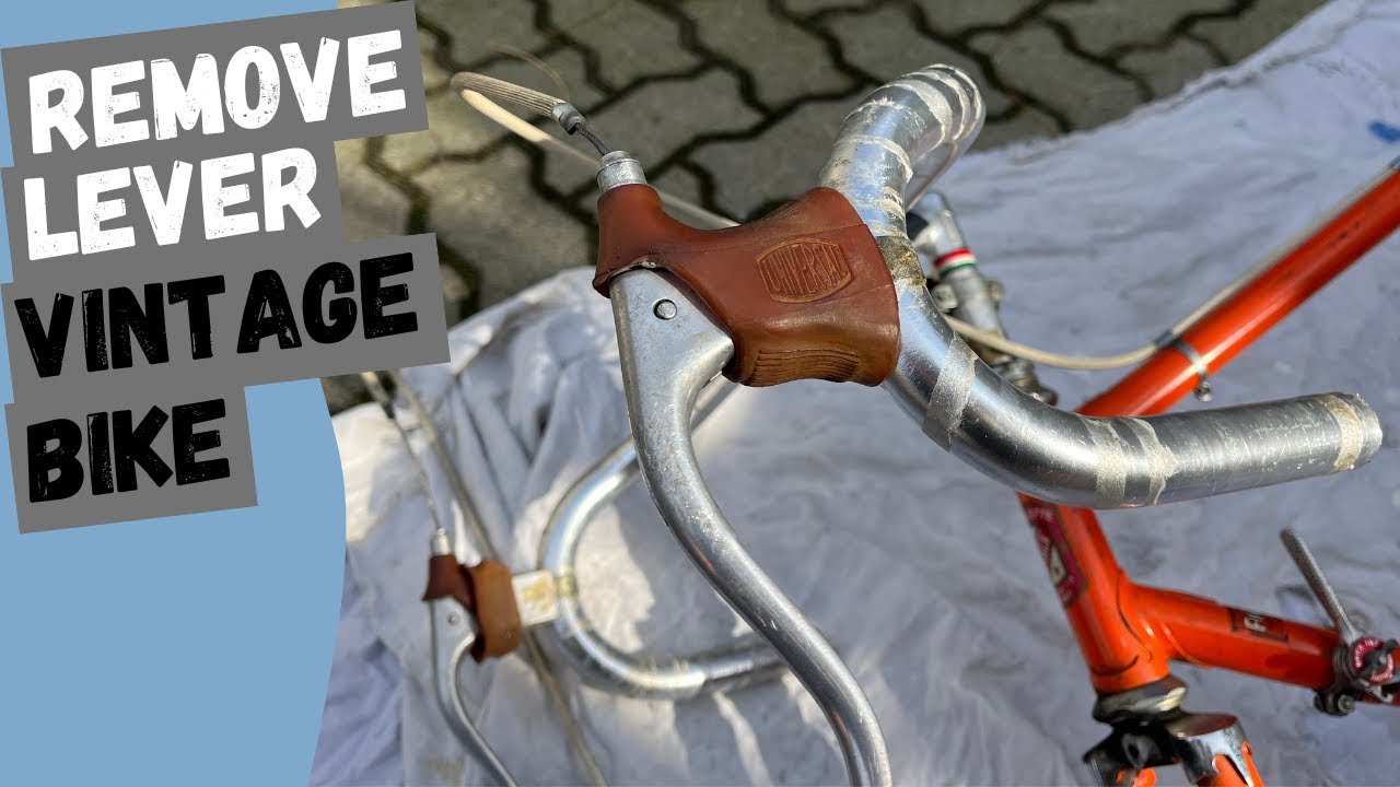 Remove brake lever from Vintage Bike