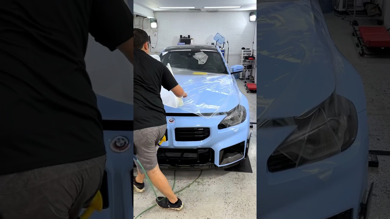 M2 paint protection film install 🔥