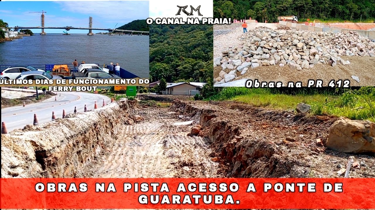 Ponte de Guaratuba Litoral do Paraná.