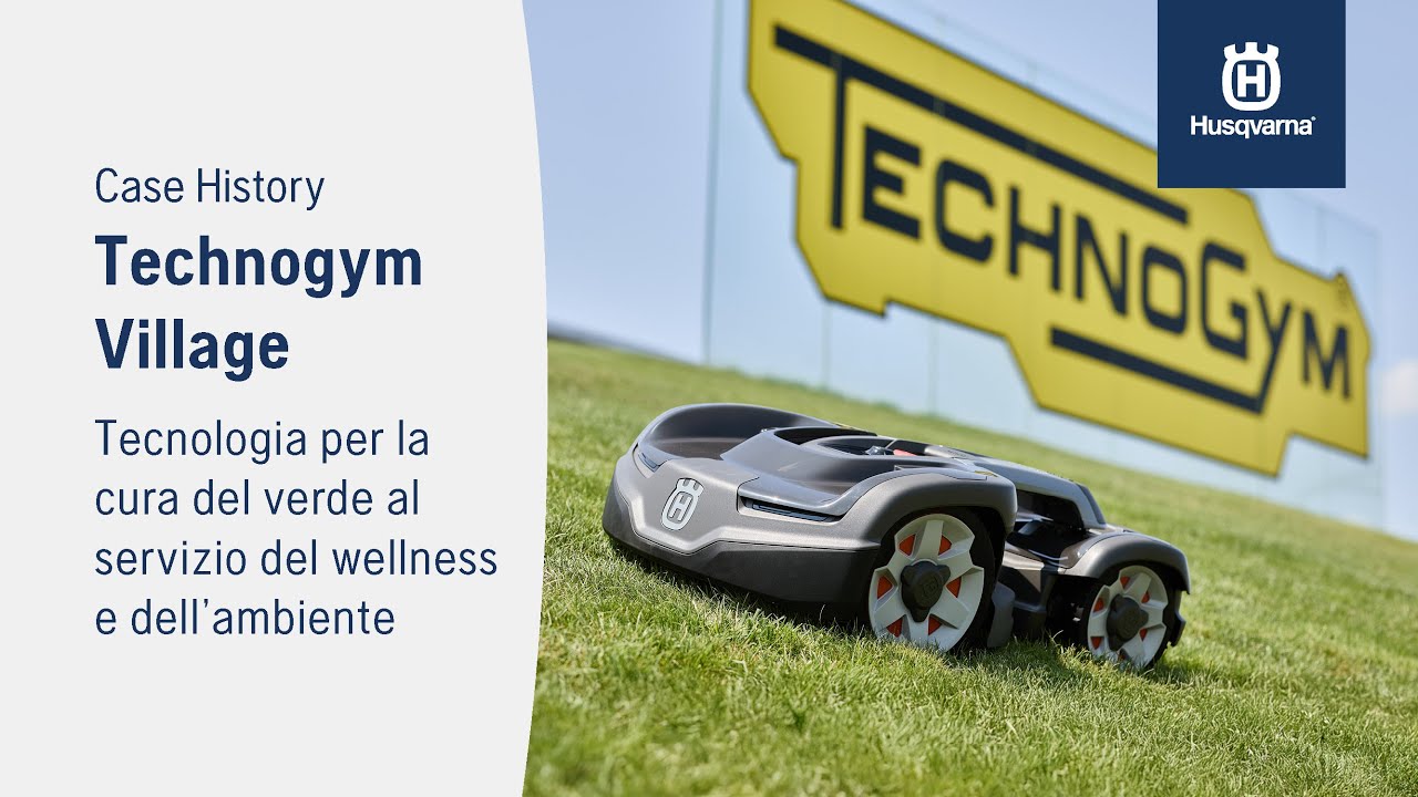 Robot Tagliaerba nelle Grandi Strutture: il caso di Technogym | Husqvarna IT