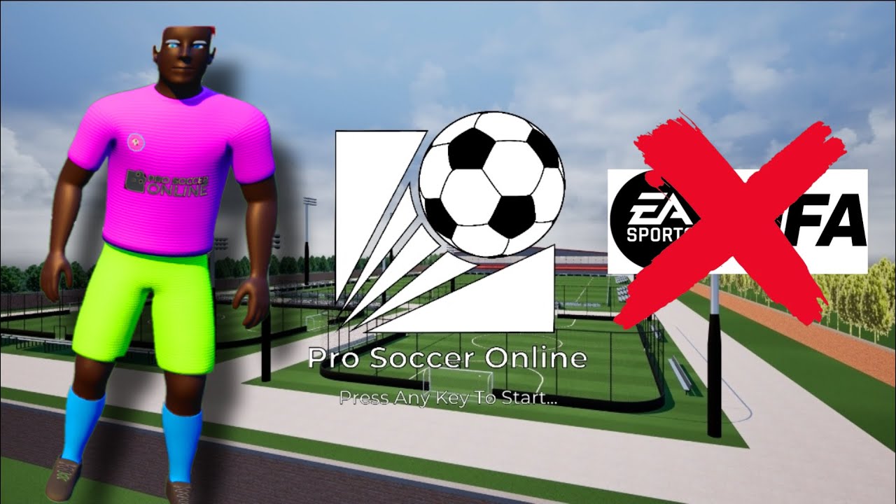 JEL OVO NAJBOLJA NOGOMETNA IGRICA!🤔 Pro Soccer Online