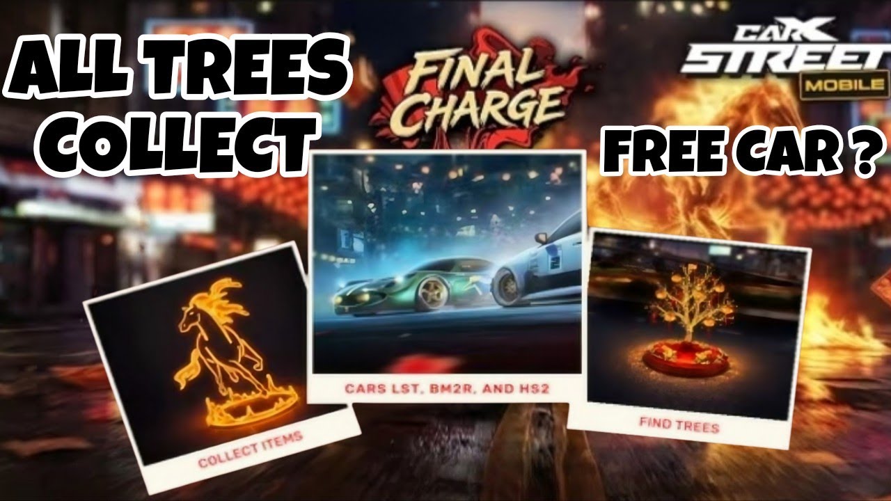 EASY WAY TO COLLECT ALL WISHES TREES AND HORSES IN FINAL CHARGE EVENT CAR X STREET MOBIL 