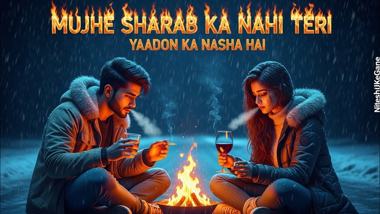 New song 2025_🥺🍷💔Mujhe Sharab Ka Nahi | Sad Love Song | Winter Pain|NiteshJiKeGaane 🌿 Retro Songs 💔