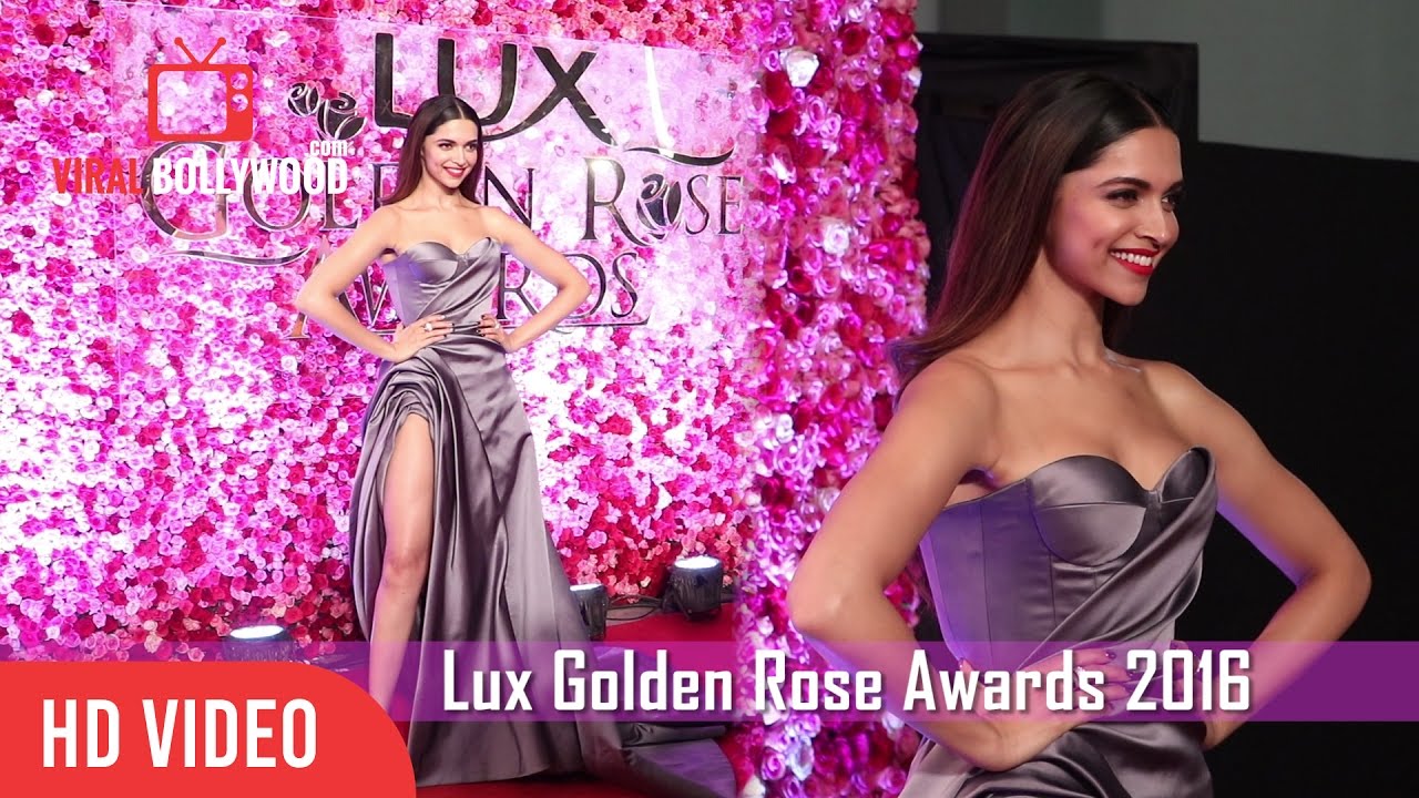 Gorgeous Deepika Padukone At Lux Golden Rose Awards 2016 | Viralbollywood