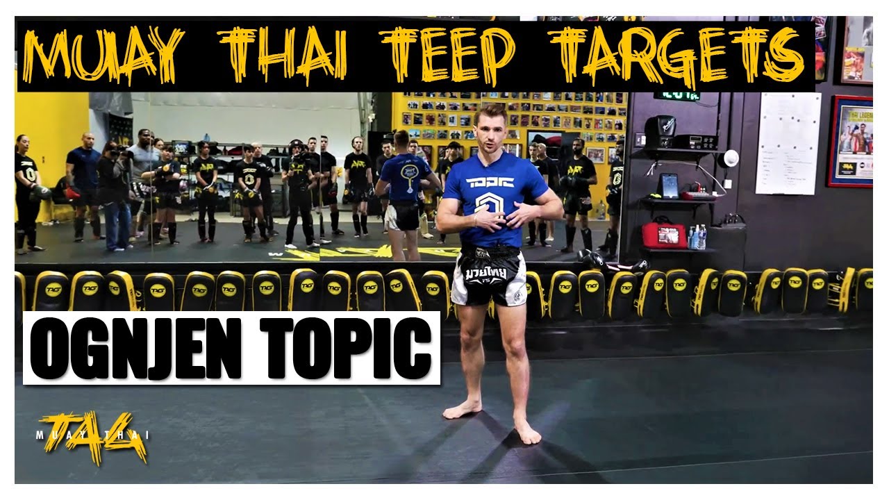Muay Thai Teep Targets - Ognjen Topic