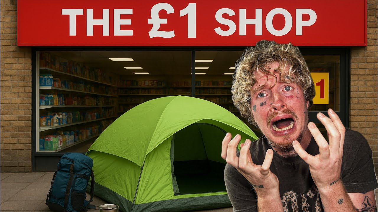 I Went CAMPING With A £5 Budget!