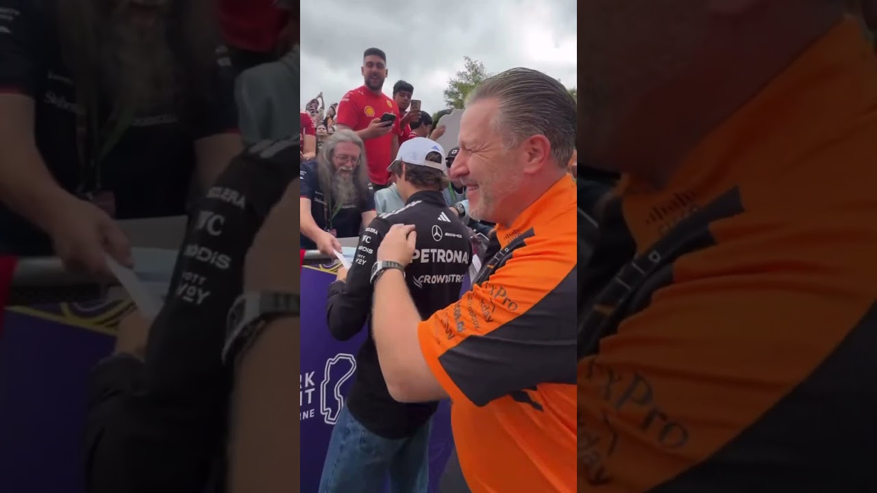 Пилоты Формулы-1 прибывают в паддок Мельбурна со своими девушками #F1 #Formula1