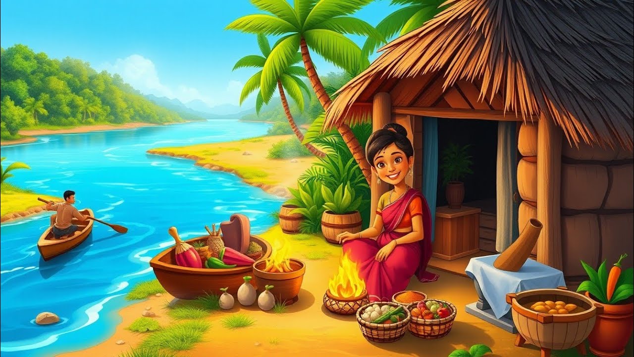 राजेश की खोई हुई पत्नी | Hindi Story |  Hindi kahaniya | Moral Stories |Cartoon story | Animation 