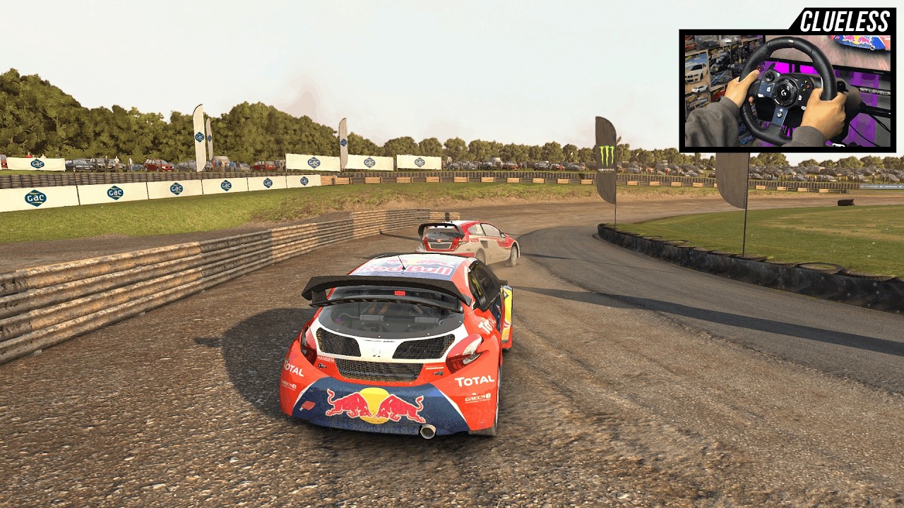 DiRT Rally - Peugeot 208 WRX | Ралли-кросс на холме Лидден