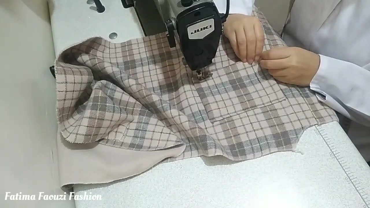 طريقة خياطة شميز أوفر سايز💥مع الشرح للمبتدئات💥موضيل لي داير ضجة