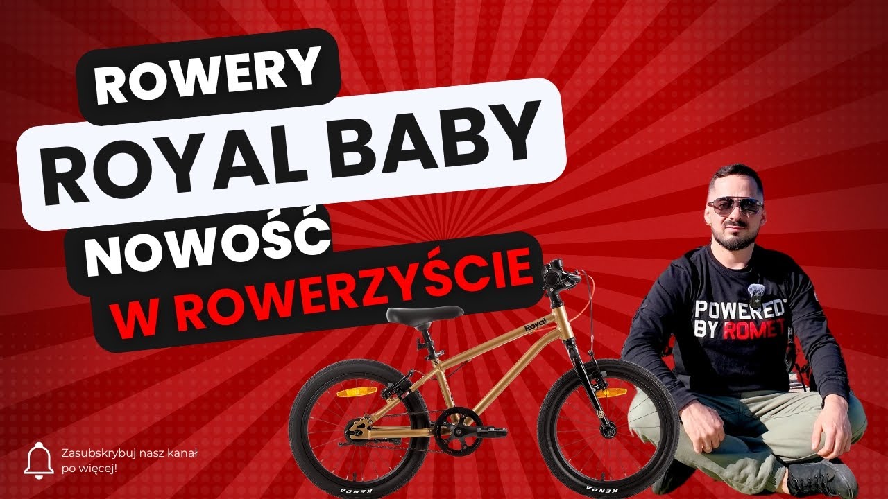 ROYAL BABY super lekki rower dla Twojego dziecka!