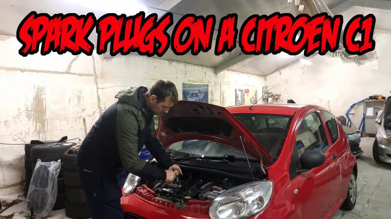 How to change the spark plugs and coil packs on a Citroen C1, Toyota Aygo or Peugeot 107