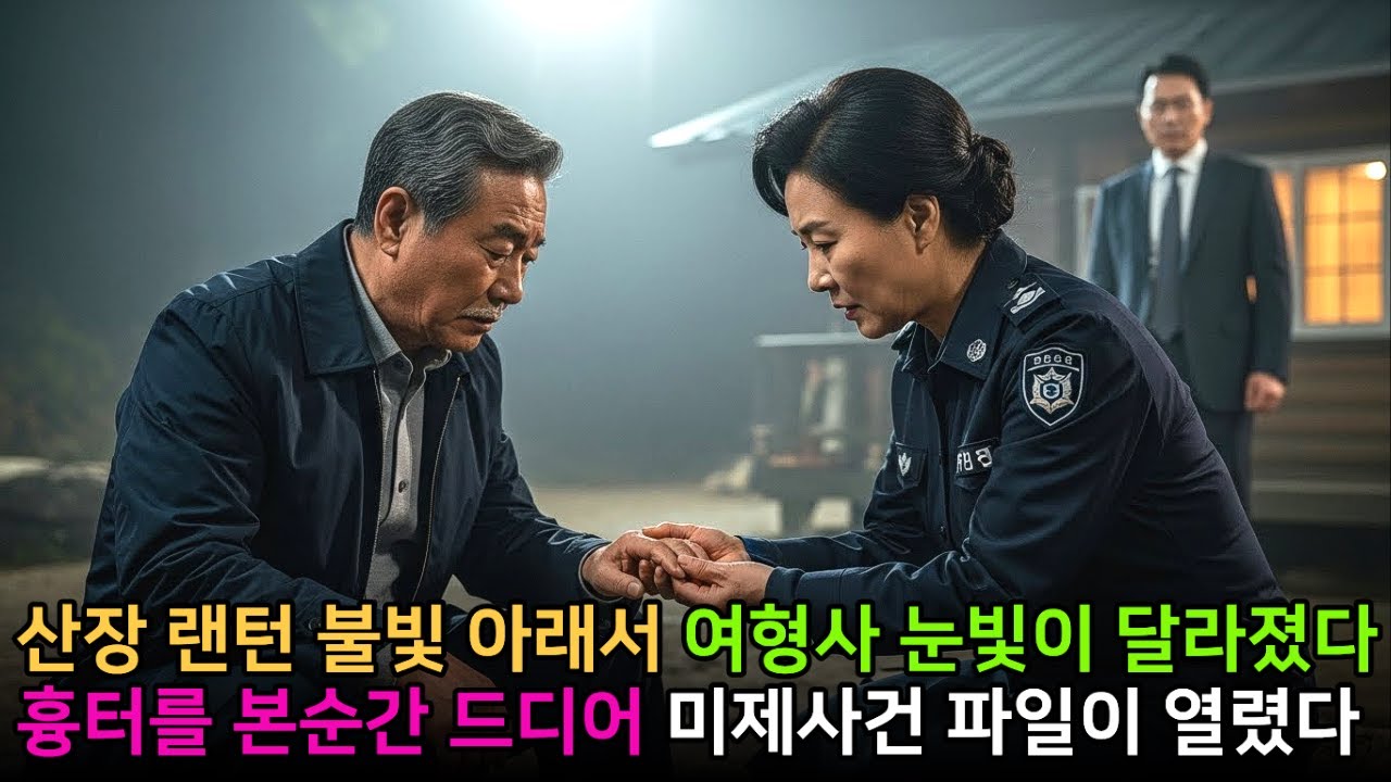 은퇴한 여형사가 손을 잡는 순간, 30년 미제사건이 다시 깨어났습니다/시니어사연/오디오북/인생사연/노후사연