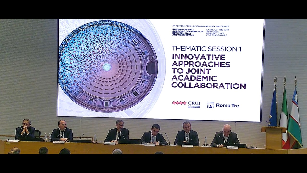 Italia-Uzbekistan: Secondo Forum dei Rettori - Thematic Session 1