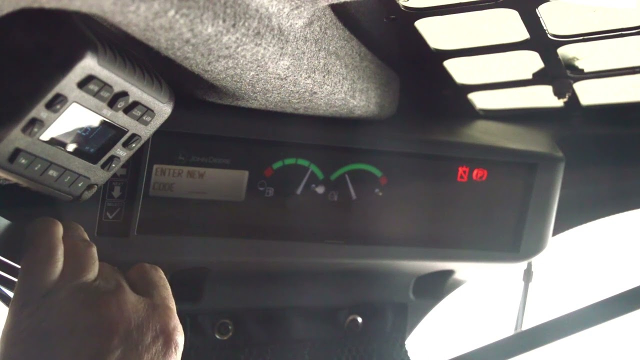 Stotz Equipment | Anti-Theft Operator Code Reset