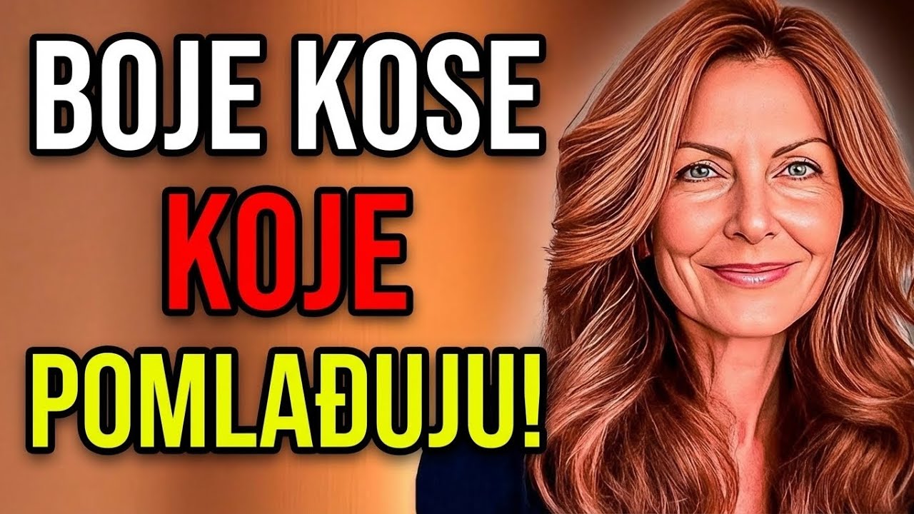 Boja Kose koja Te Pomlađuje za 10 Godina