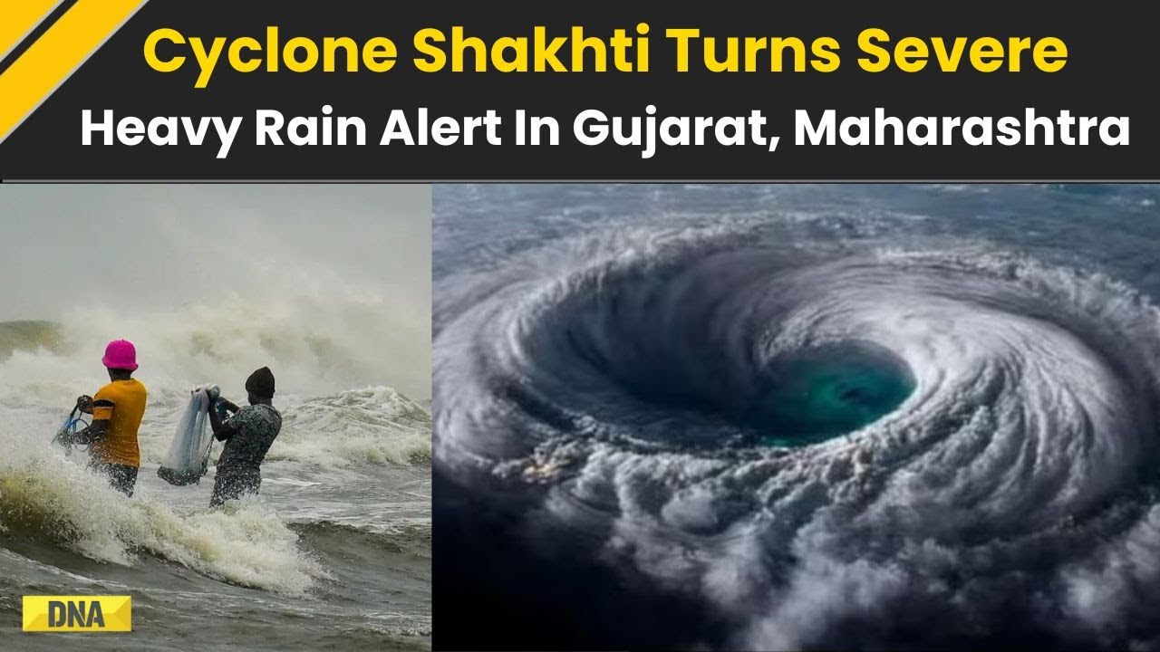 Cyclone Shakti: Maharashtra & Gujarat On High Alert As Cyclone Shakti Intensifies Over Arabian Sea