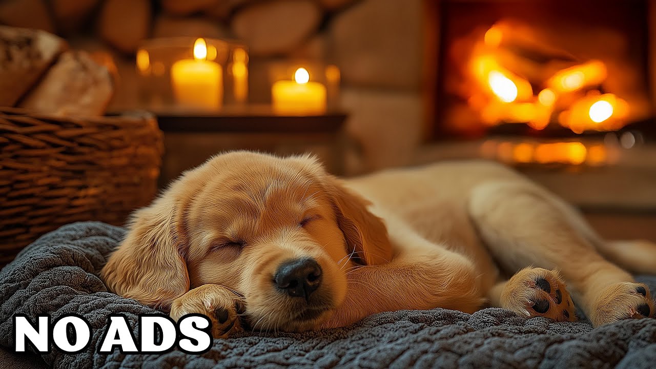🐶12 Hours Of Dog Music 🎵Dog Calming Music for Winter Evenings ❄️Gentle Anxiety Relief & Comfort