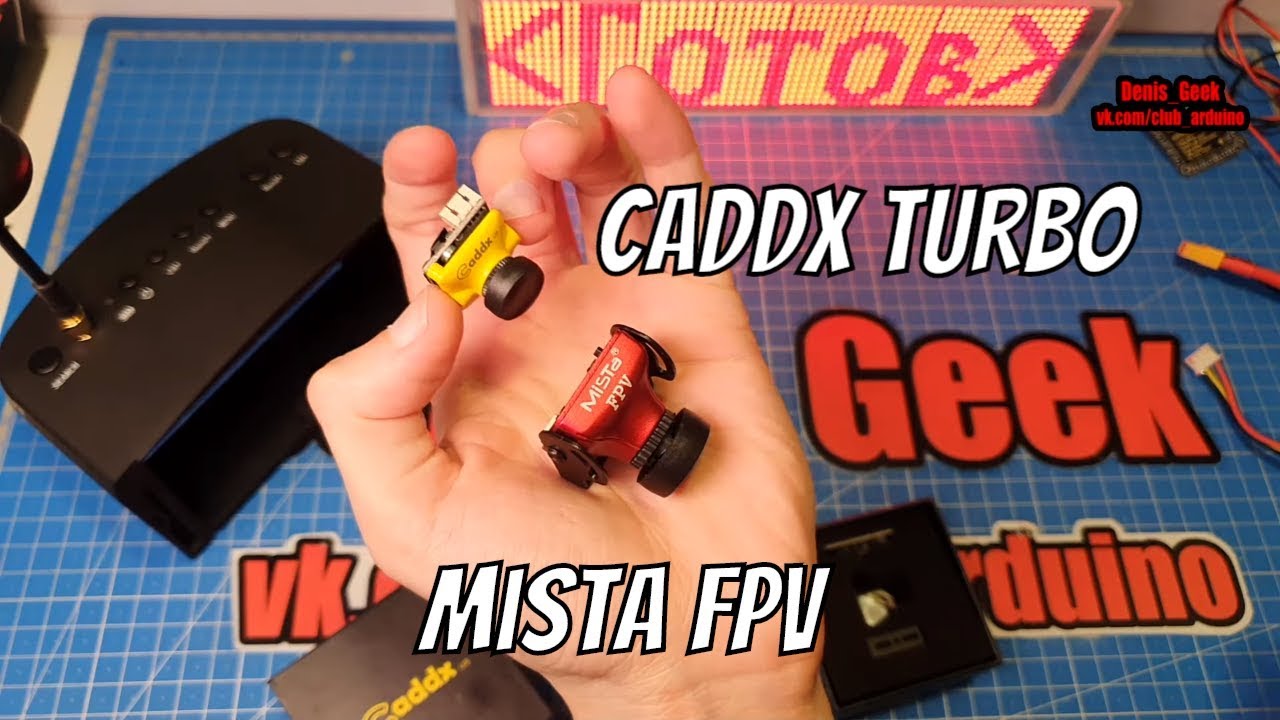 Камеры для квадрокоптера FPV обзор MISTA  ms745  и Caddx Turbo Micro F2