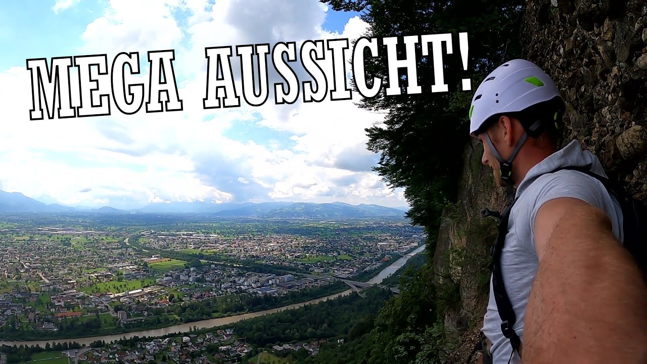 Mega Ausschicht über den Bezirk Bregenz | Klettersteig Känzele | D/E Variante