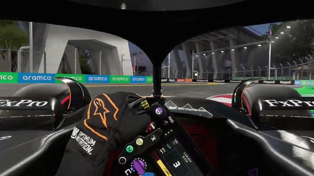 singapore hot lap