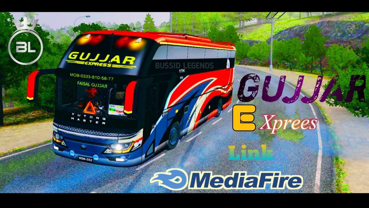 GUJJAR EXPRESS ll Nova Yutong l BUSSID LEGENDS l 2023 Latest Model l BL🇵🇰 #Bussidlegends