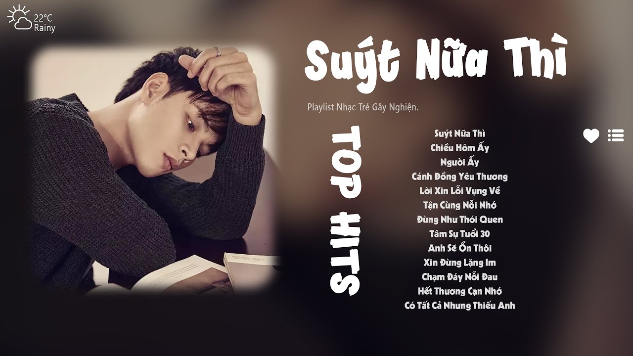 Suýt Nữa Thì - Andiez | Suýt nữa thì anh có thể nói...| Những Bản Hits Ballad Nhẹ Nhàng Gây Nghiện