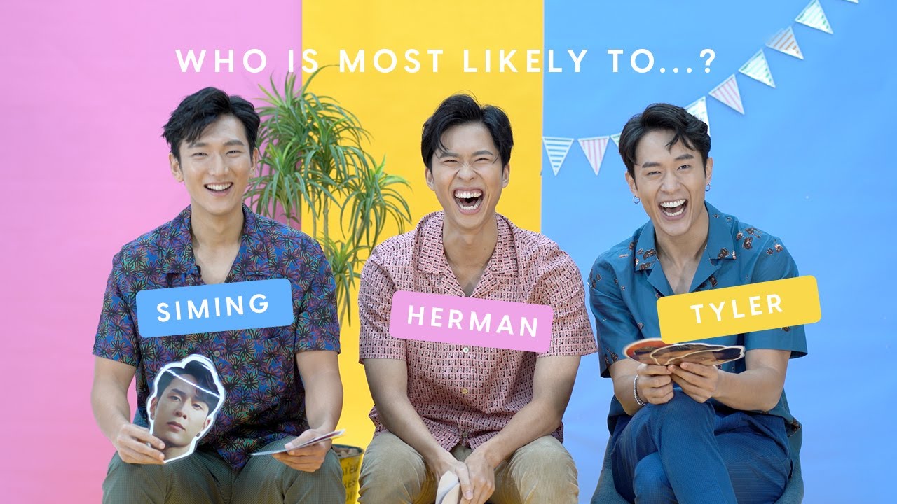 Herman Keh, Tyler Ten & Zhai Siming play Who is most likely to? | Gen-Z Magazine