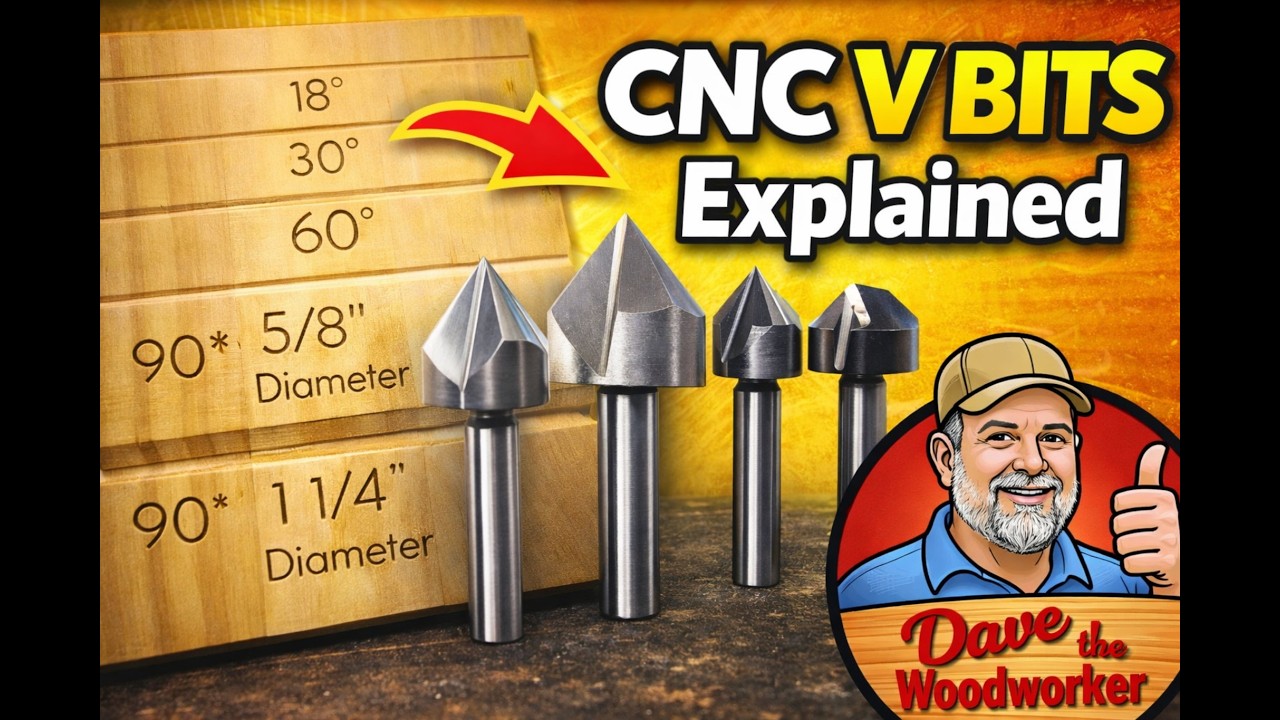 CNC V Bits Explained
