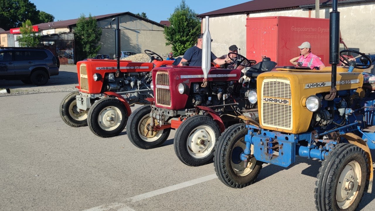 Przejazd Ursusem C-335 na Miechowski zlot klasyków