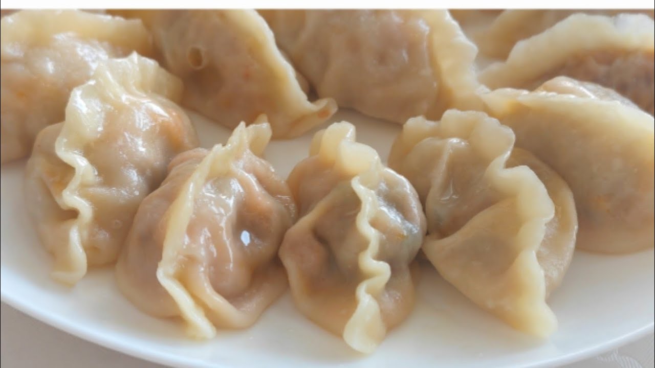 ПАРОВЫЕ ПЕЛЬМЕНИ С РИСОВОЙ МУКОЙ 👌КИМЧИ МАНДУ 김치만두