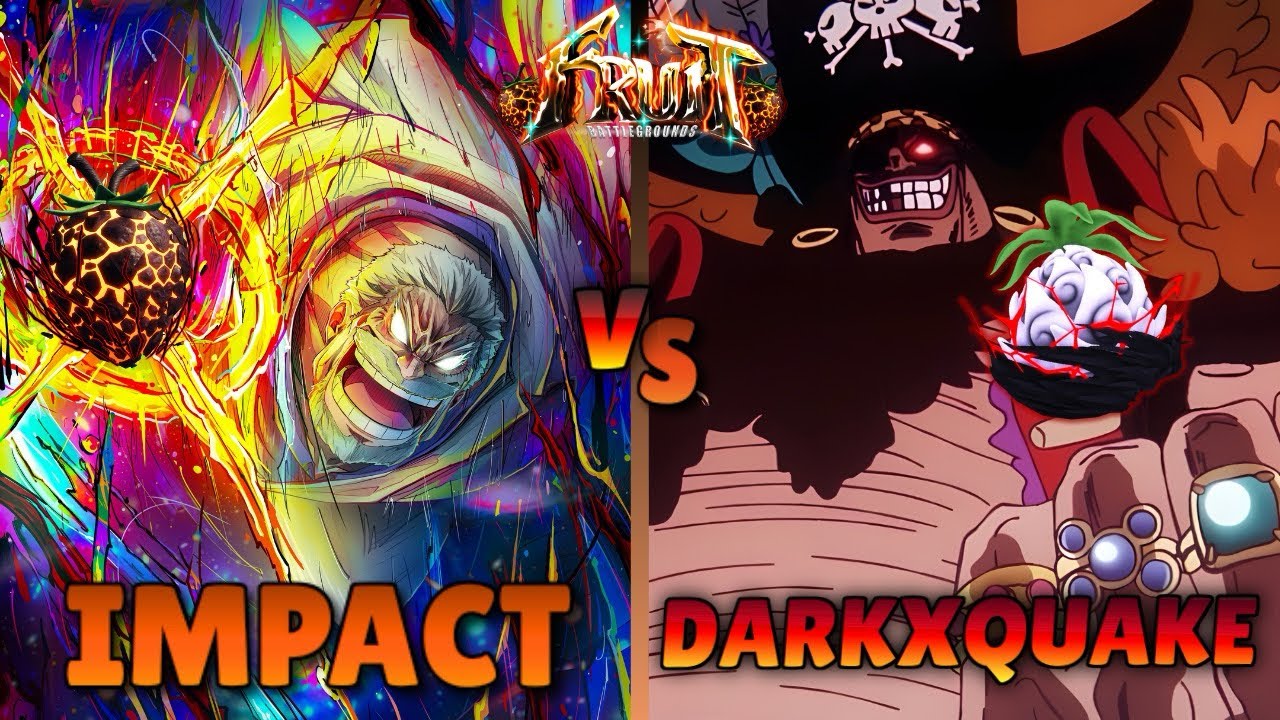 GARP VS TEACH (Impact vs DarkXQuake) [Fruit Battlegrounds]