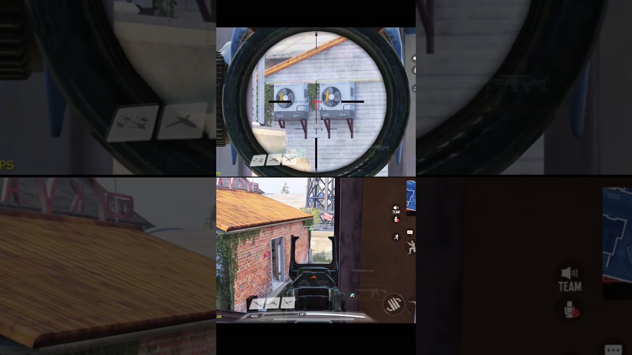 Wallbang Spot in Standoff cod mobile #shorts #codm