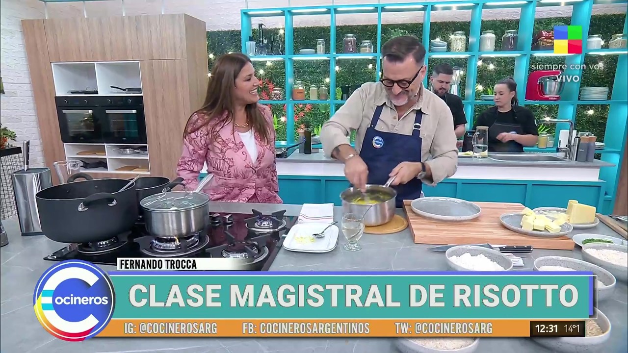 😍 RISOTTO CON OSOBUCO: La receta de Fernando Trocca en Cocineros Argentinos